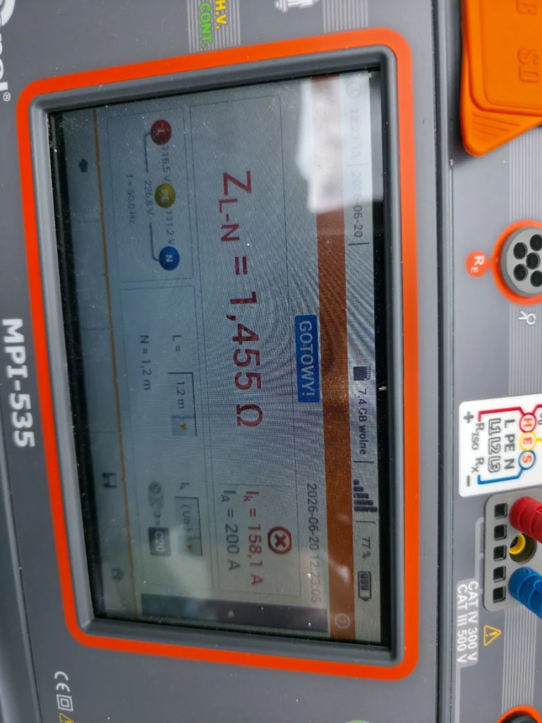 Pomiary elektryczne i termowizja rozdzielnicy