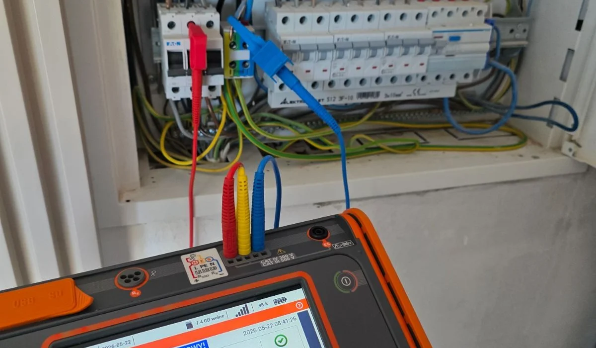 Pomiary elektryczne i termowizja rozdzielnicy