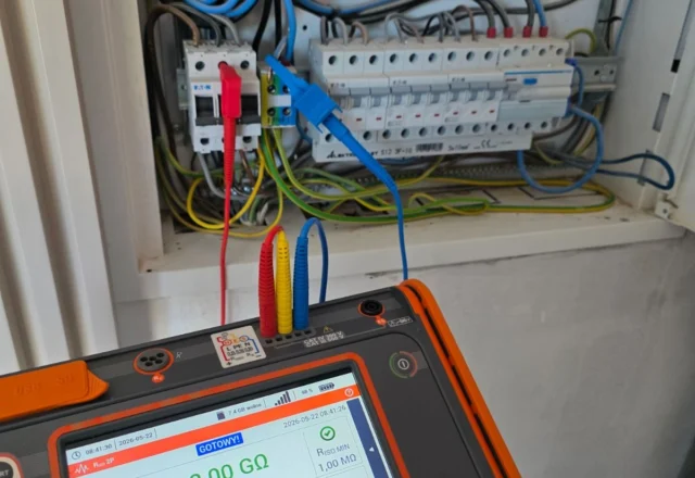 Pomiary elektryczne i termowizja rozdzielnicy